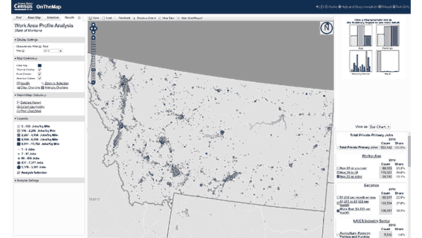 U.S. Census Bureau - On The Map