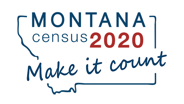 Montana Census 2020 logo